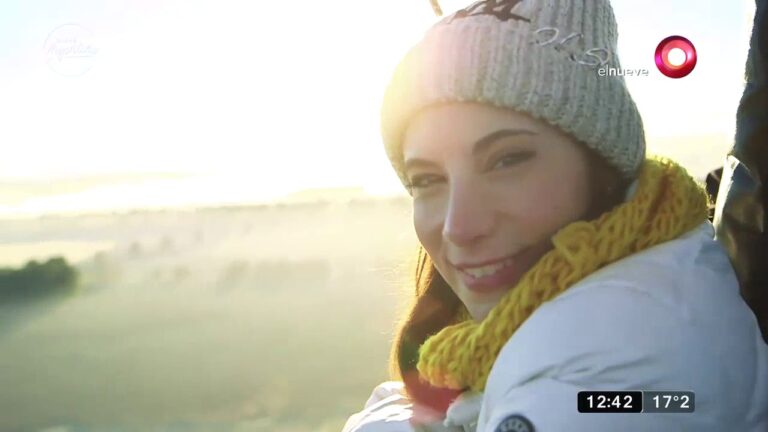 Globos aerostáticos en los paisajes de Argentina