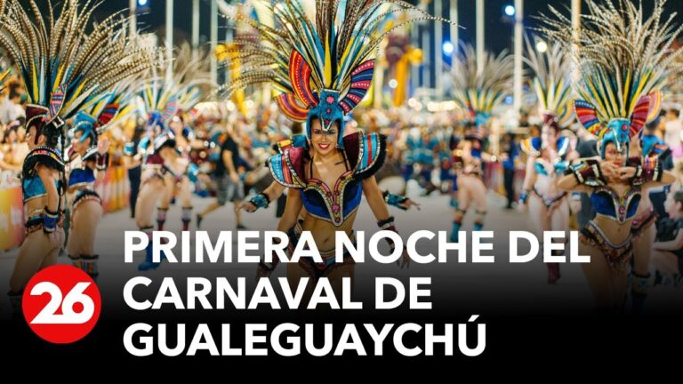 Desfile de comparsas en Gualeguaychú: Color y Alegría