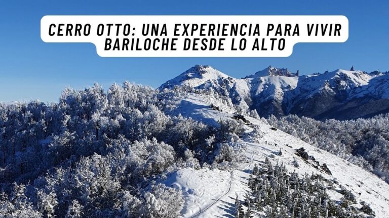 Explorando Cerro Otto en Invierno