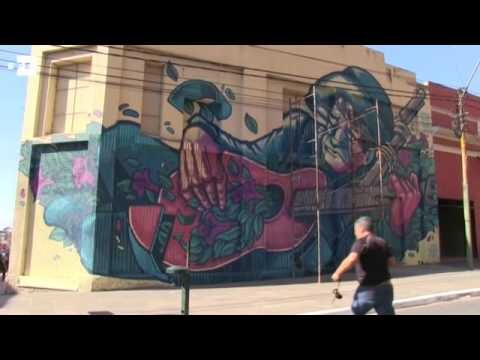 El vibrante festival de grafitis en Buenos Aires