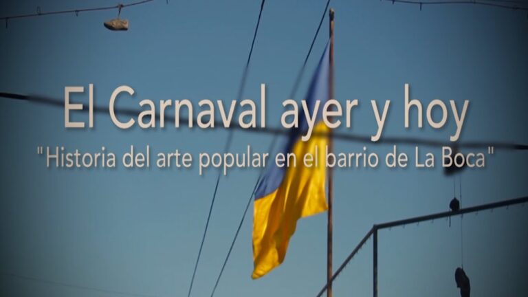 Arte popular en La Boca: Colores y tradici&oacute;n