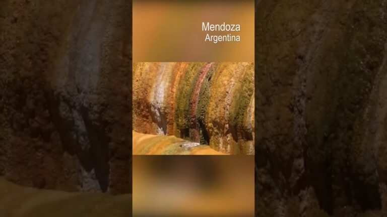 Maravillas naturales: Aguas termales en el Puente del Inca