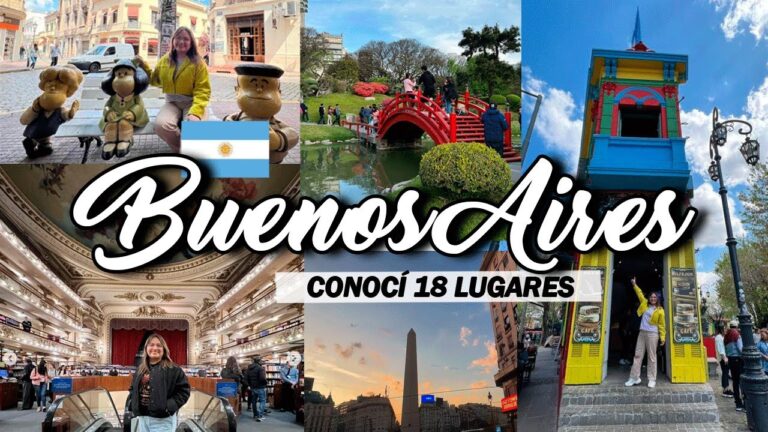 Gu&iacute;a de atracciones tur&iacute;sticas en Buenos Aires