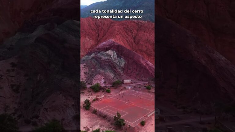 Colores vibrantes del cerro
